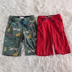Boys Boden Shorts Bundle 4 Play Jersey Baggies Insects Red
